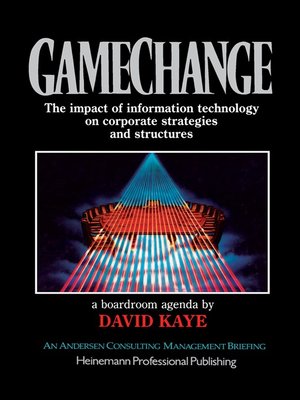 cover image of Gamechange, a Boardroom Agenda